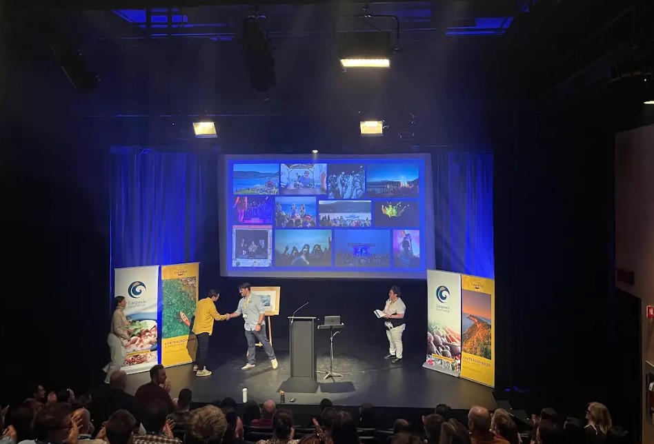 Le Prix Tourisme durable a été remis au Festival BleuBleu Photo: Gracieuseté Tourisme Gaspésie