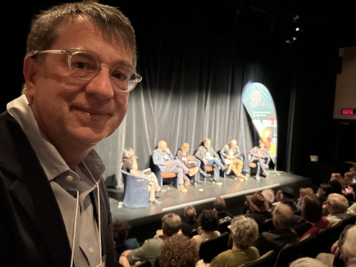 Bertin Leblanc, instigateur du Festival international de journalisme de Carleton-sur-Mer Photo: archives CIEU-FM